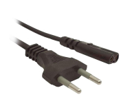 Kabel komputerowy GEMBIRD KABEL ZASILAJACY EURO 2-PIN 1.8M VDE PC-184-VDE